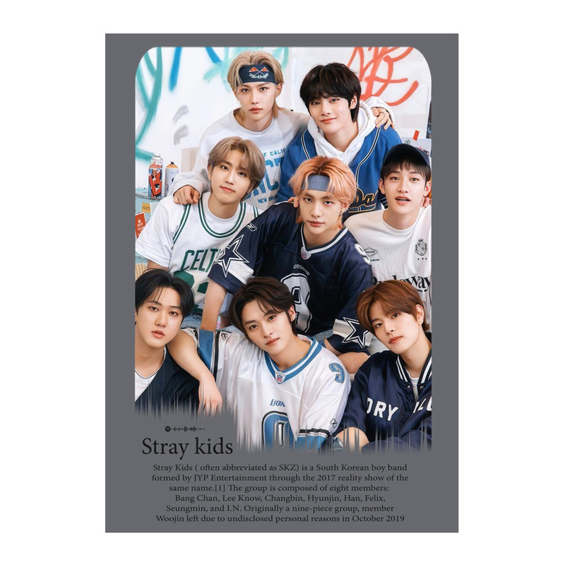 پوستر استری کیدز Stray kids کد 297