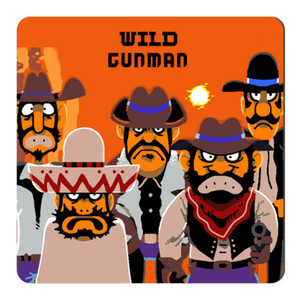 مگنت طرح بازی wild gunman نینتندو کد wmg4149