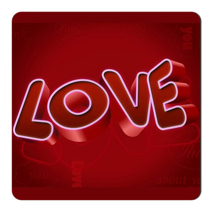 مگنت طرح LOVE کد NIM142